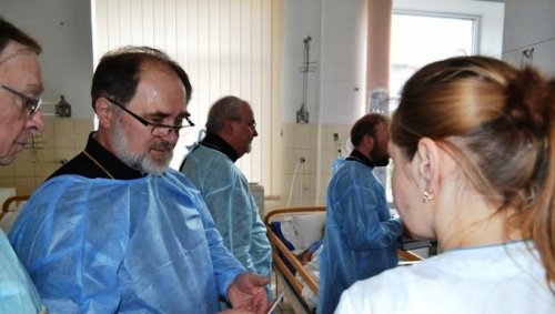 Владики Синоду УГКЦ провідали у Львові поранених військових із зони АТО.(ФОТО)